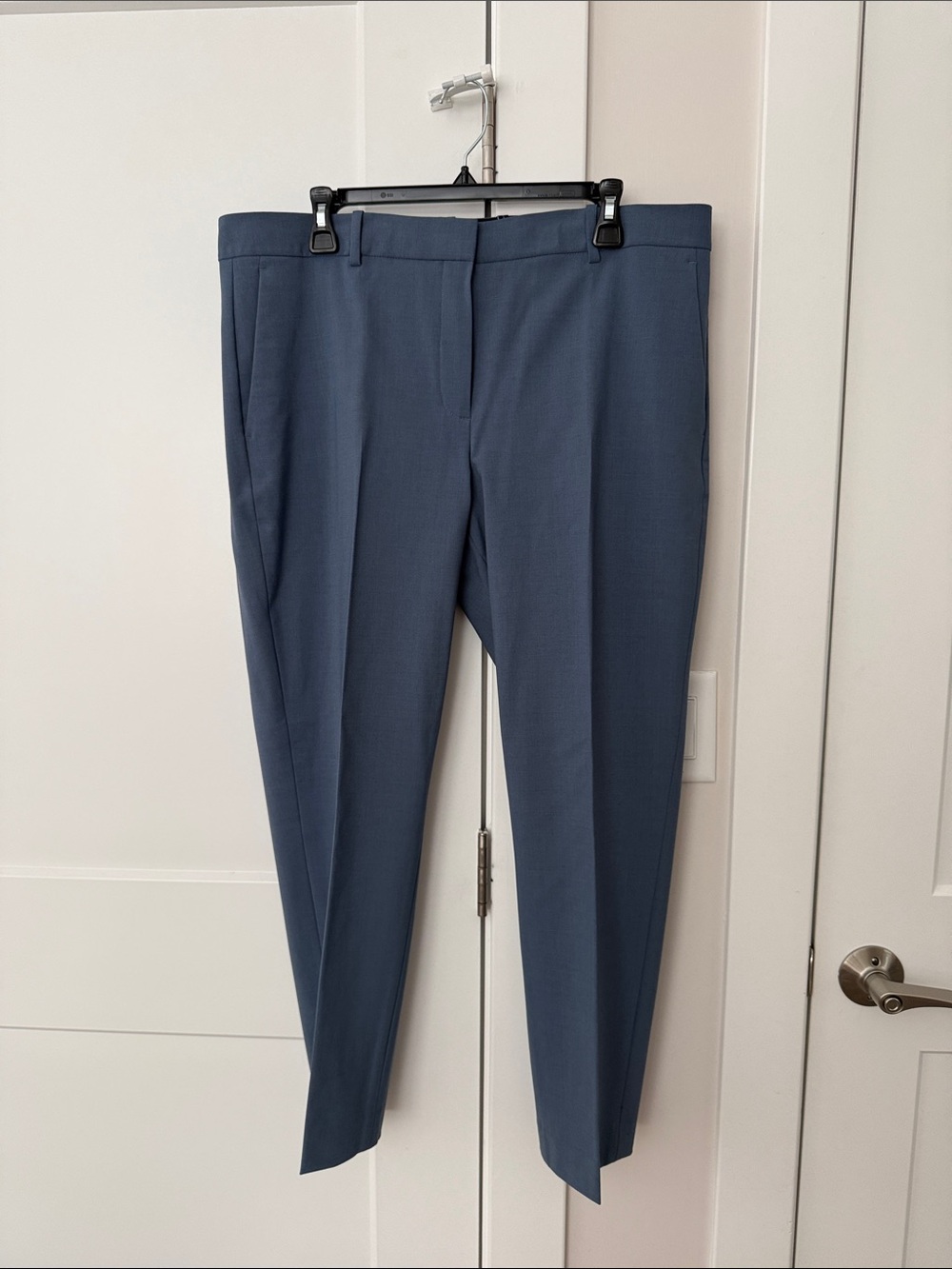 Theory Women's Atlantic Blue Pants - Size 14
